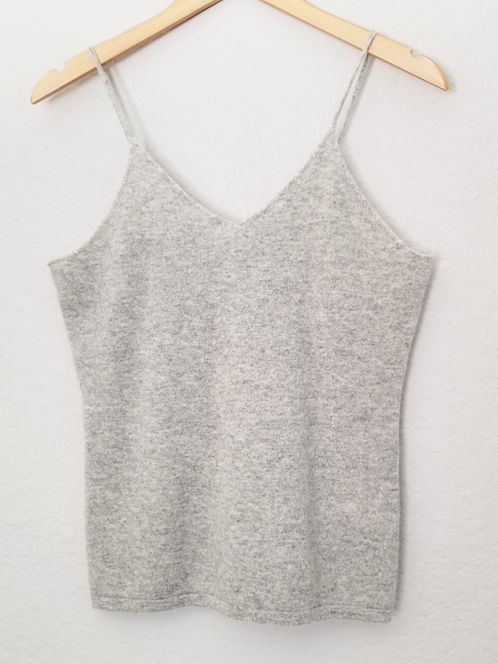 Rumere Classe Paris 100% Cashmere Camisole Cami Tank Top Japan 40 US Size M